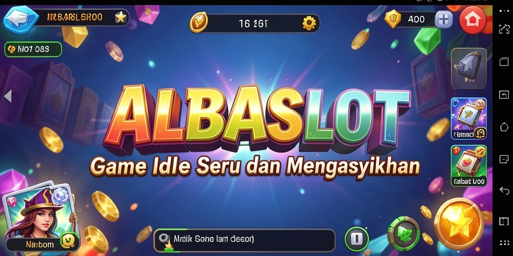 Tangkapan layar ALBASLOT menampilkan gameplay yang menarik dan interaktif.