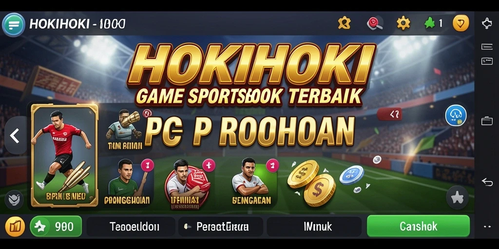 Tangkapan layar gameplay HOKIHOKI dengan antarmuka taruhan yang intuitif.