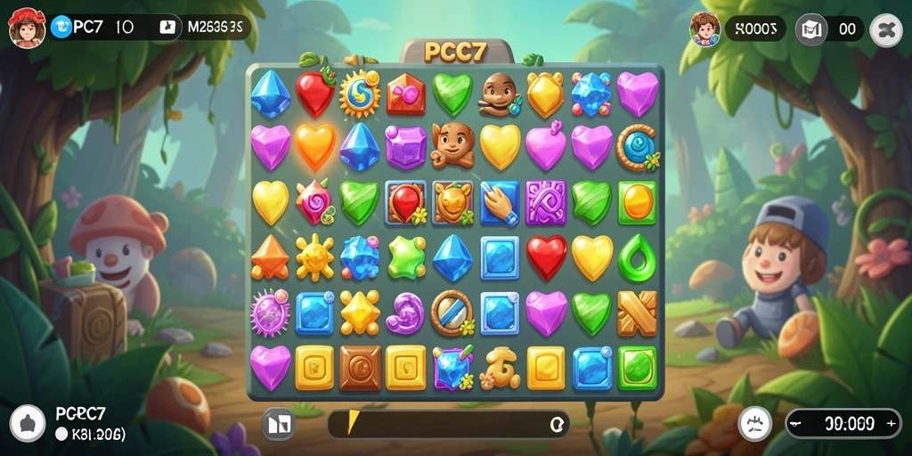 Gameplay seru dan penuh warna dalam PCPC7.
