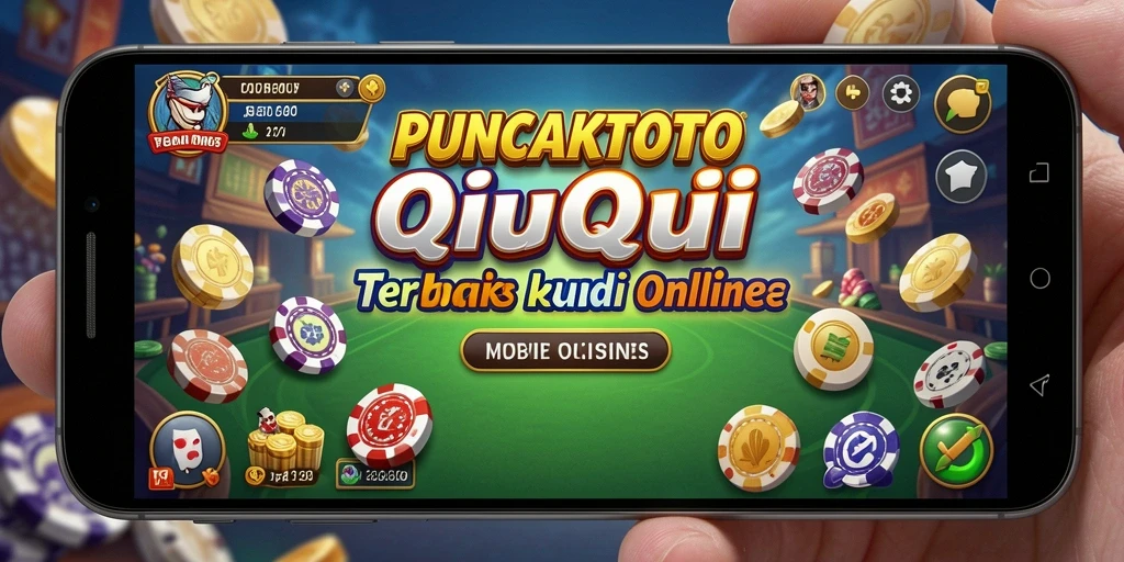 Tampilan gameplay QiuQiu yang mendebarkan di PUNCAKTOTO.