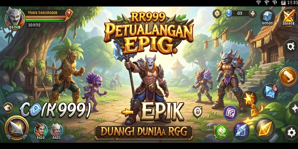 Gameplay seru dan menegangkan di dunia RPG RR999.