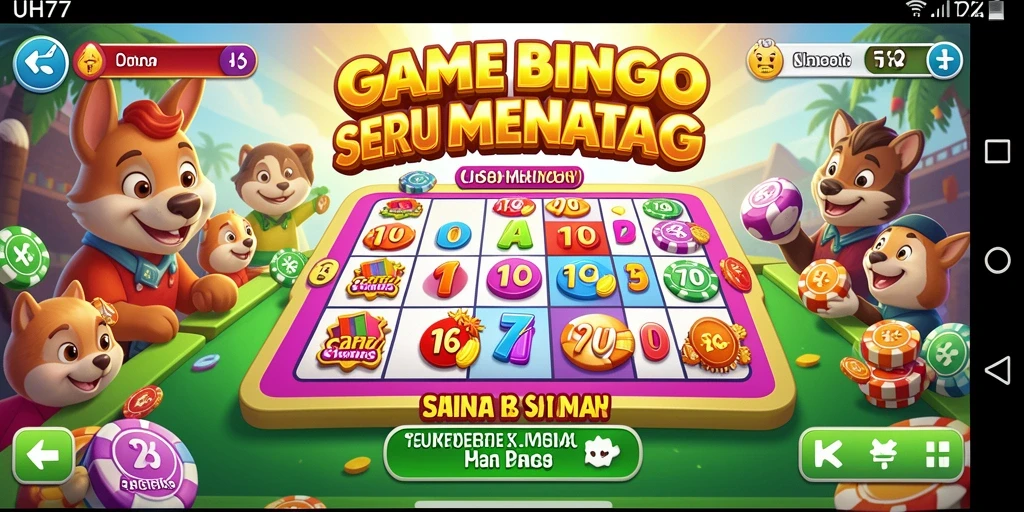 Tampilan gameplay menarik dari UH77 yang penuh warna.